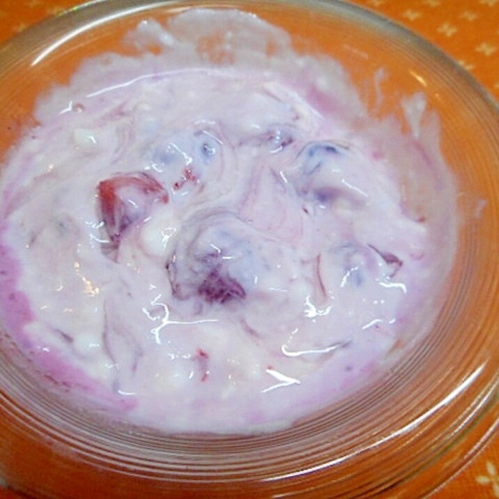 簡単 冷凍ベリーミックスのヨーグルト レシピ 作り方 By アルプスの乙女 楽天レシピ